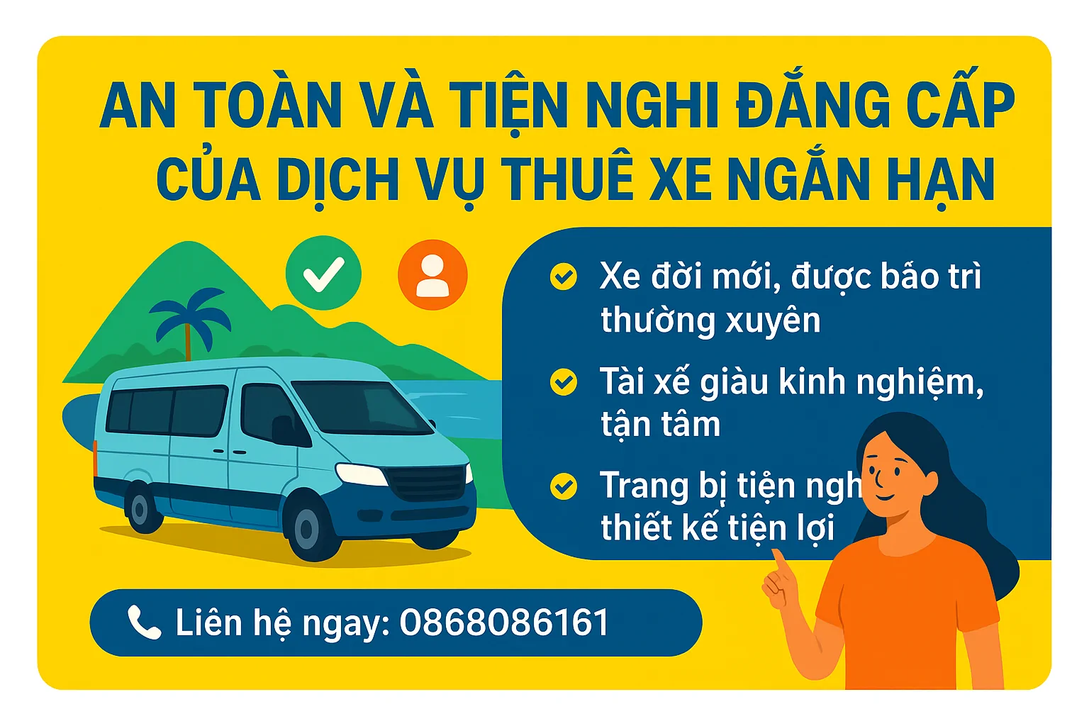 Thu&ecirc; Xe C&oacute; T&agrave;i Xế Đi Vũng T&agrave;u