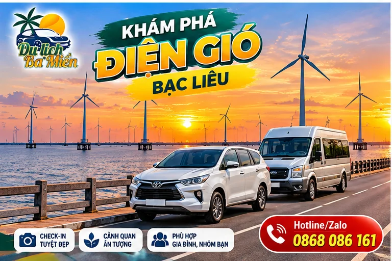 Thu&ecirc; Xe Đi Điện Gi&oacute; Bạc Li&ecirc;u