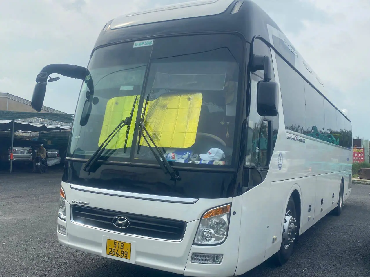 Thu&ecirc; Xe 45 Chỗ Đi Cha Diệp